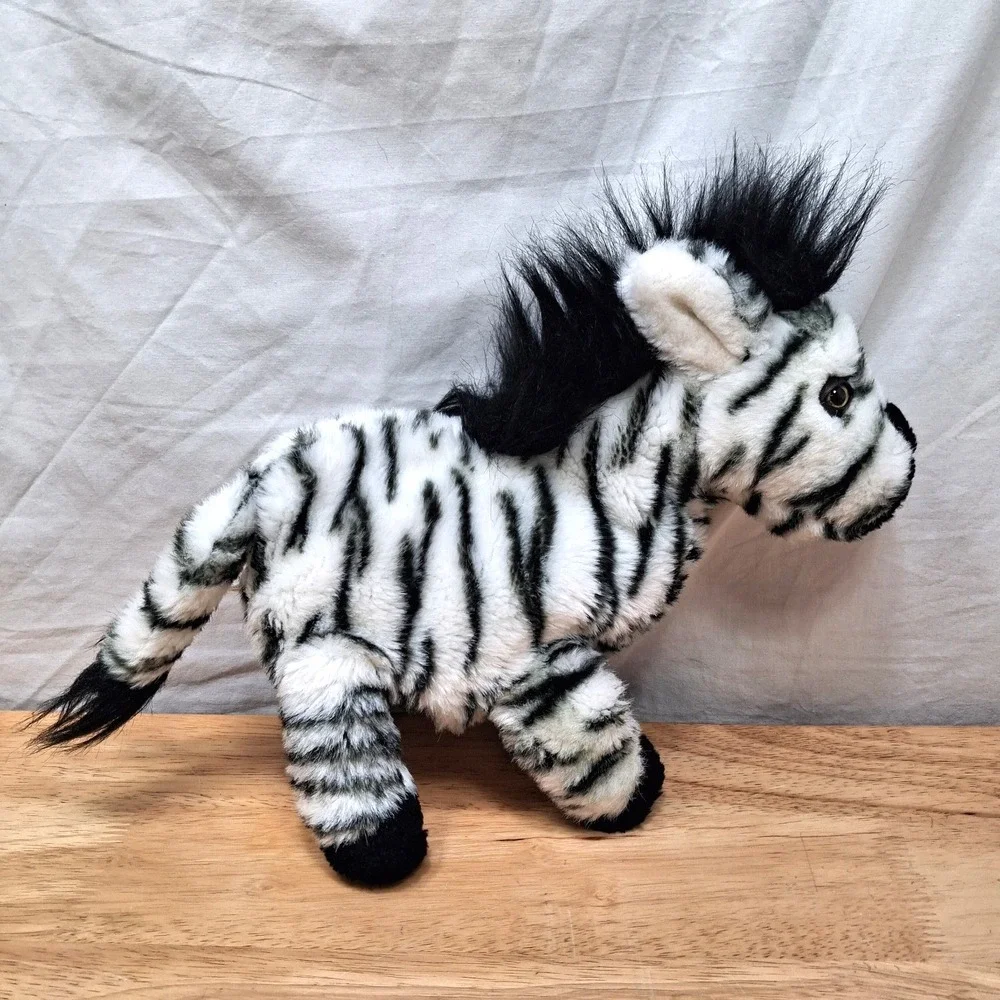 Steven Smith Zebra Plush Full Body Hand Puppet Big Pharma Advertising